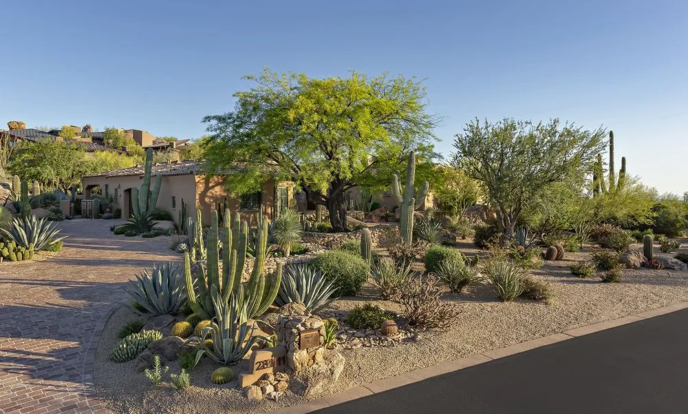 Top-rated outdoor landscaping for homes in Cave Creek, AZ by Desert Foothills Landscape