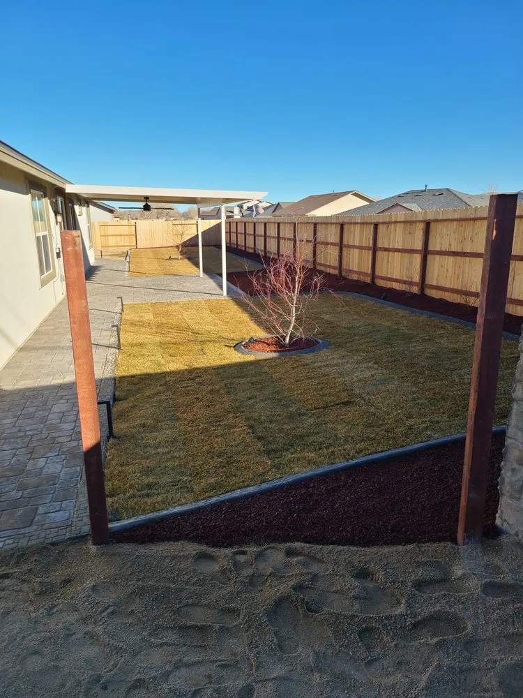 Custom yard maintenance for homes in Fallon, NV by Desert Greens Landscaping