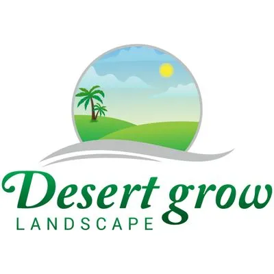 Desert Grow Landscape Logo