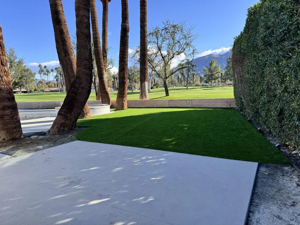 Reliable yard cleanup service for beautiful yards across Cathedral City, CA - Desert Image Landscapes