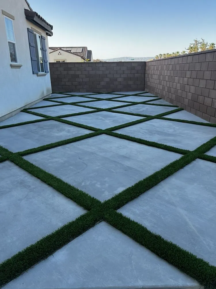 Custom landscape installation in Indio, CA - Desert Innovations Landscape