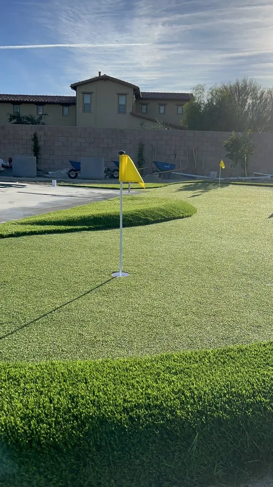 Professional lawn care service for residential properties across Indio, CA - Desert Innovations Landscape