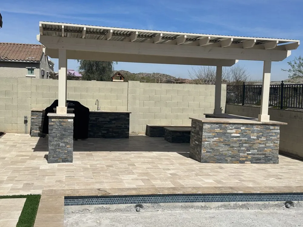 Reliable landscaping services for beautiful yards across Goodyear, AZ - Desert Oasis Hardscape