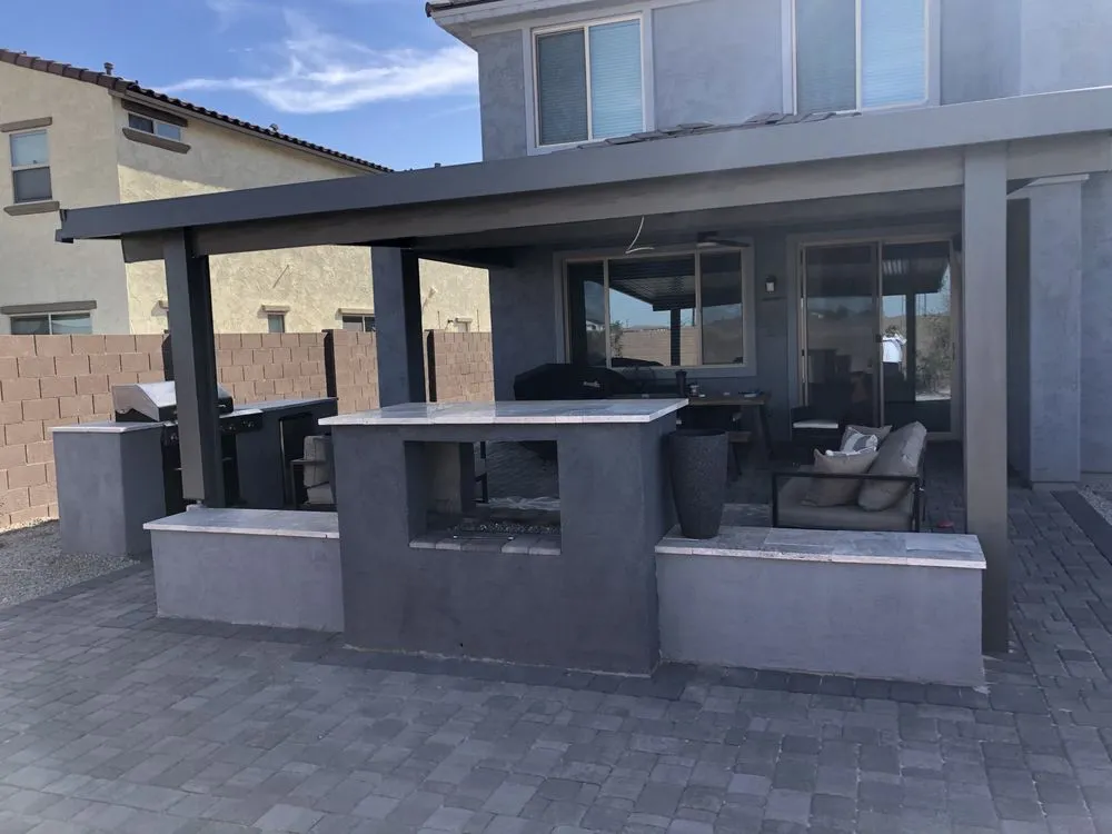 Affordable landscape installation in Goodyear, AZ - Desert Oasis Hardscape