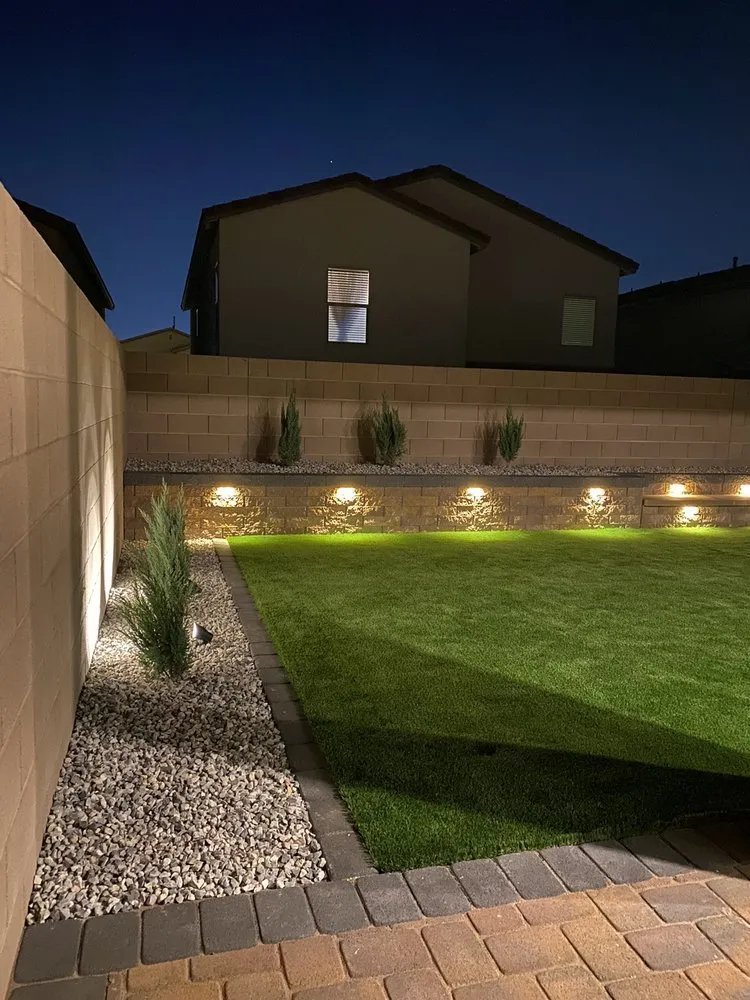 Expert lawn mowing service near you in Las Vegas, NV by Desert Oasis Landscape Construction
