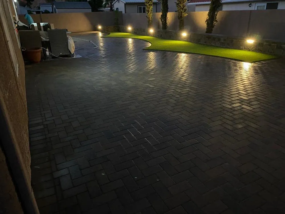 Expert yard cleanup service in Las Vegas, NV by Desert Oasis Landscape Construction