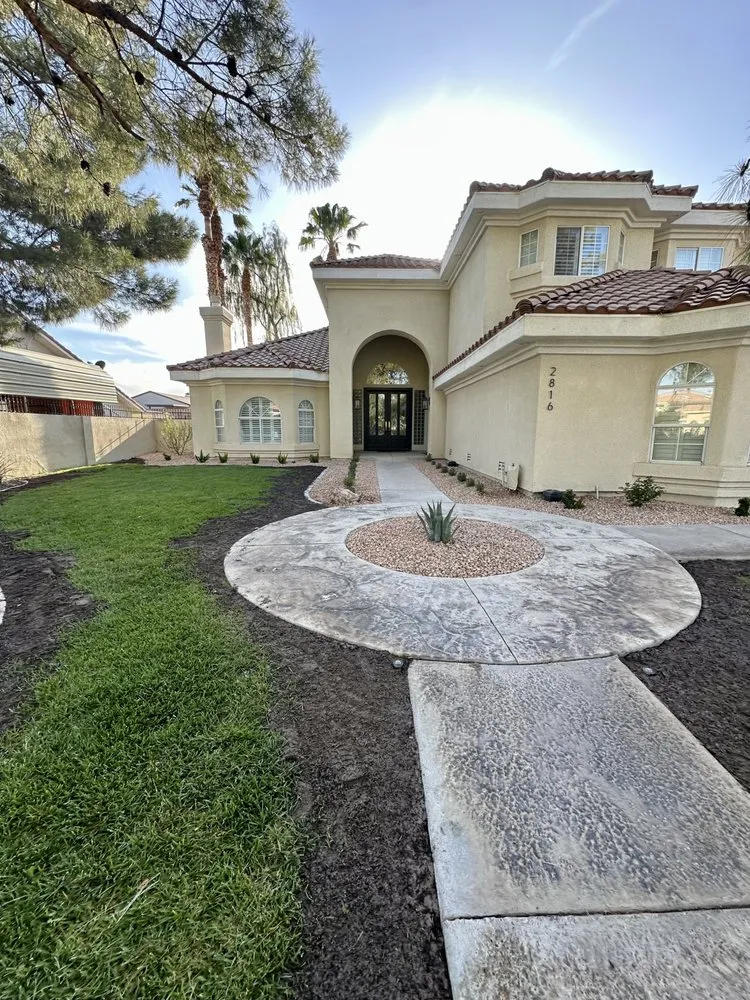 Top-rated yard cleanup service with custom design across Las Vegas, NV - Desert Oasis Landscaping