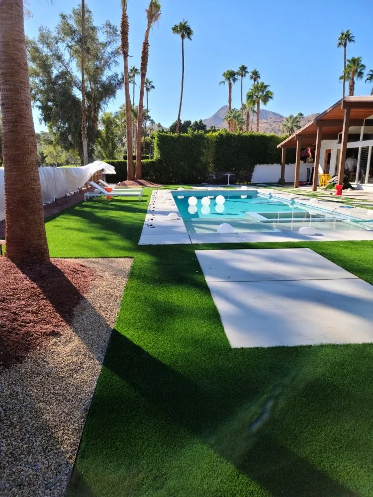 Affordable garden landscaping with custom design across Indio, CA - Desert Paradise Pools & Spas
