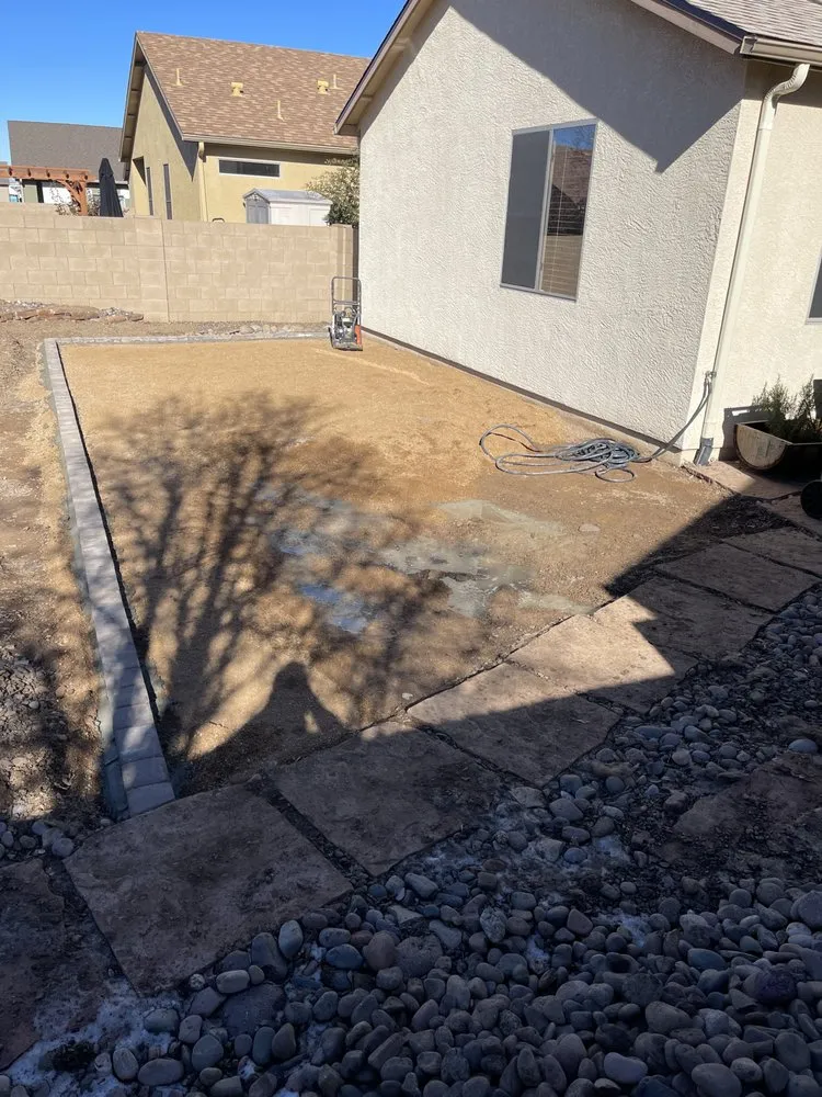 Custom garden landscaping for beautiful yards in Prescott Valley, AZ by Desert Pines Landscaping