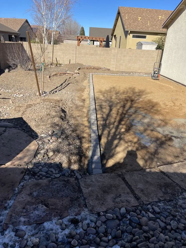Professional garden landscaping in Prescott Valley, AZ by Desert Pines Landscaping
