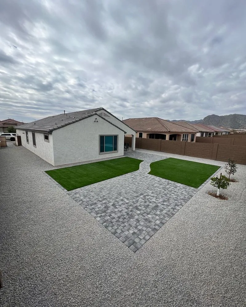 Custom yard maintenance for year-round maintenance across Buckeye, AZ - Desert Pointe landscape