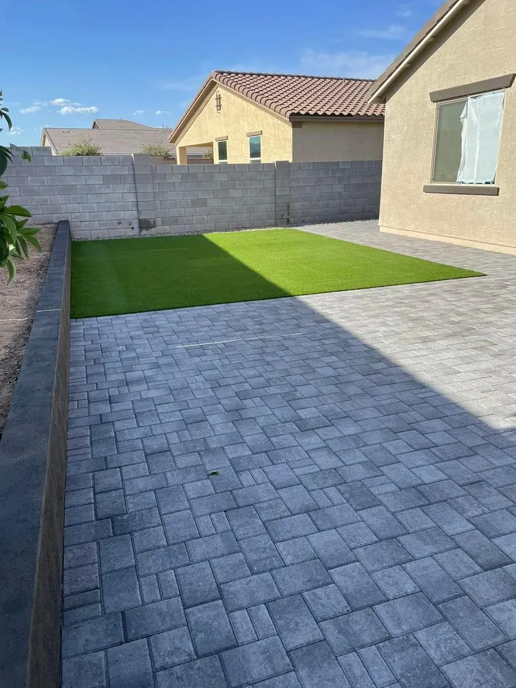 Affordable lawn mowing service in Buckeye, AZ by Desert Pointe landscape