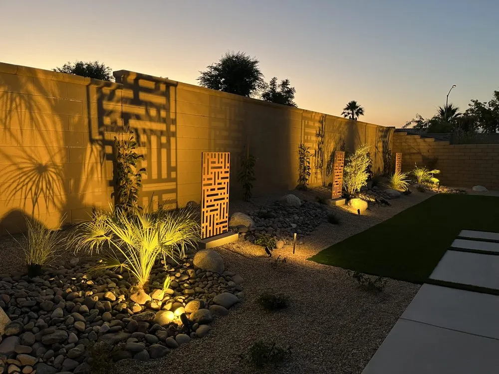 Local landscape installation for beautiful yards in Cathedral City, CA by Desert Precision Landscaping