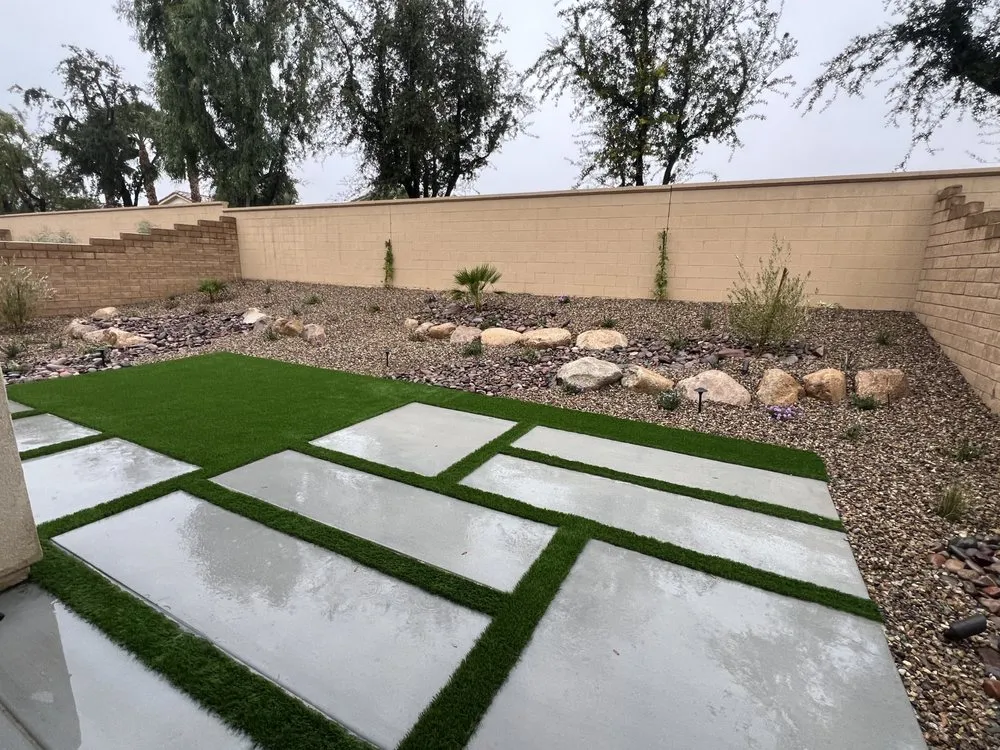Professional outdoor landscaping for homes across Cathedral City, CA - Desert Precision Landscaping