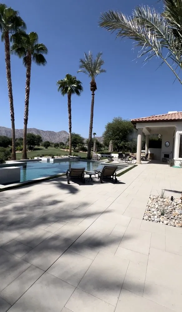 Professional yard cleanup service with custom design across Cathedral City, CA - Desert Precision Landscaping