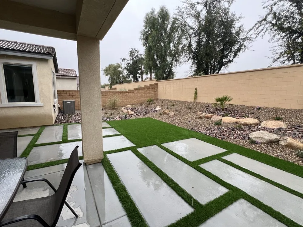 Custom landscape design for beautiful yards across Cathedral City, CA - Desert Precision Landscaping