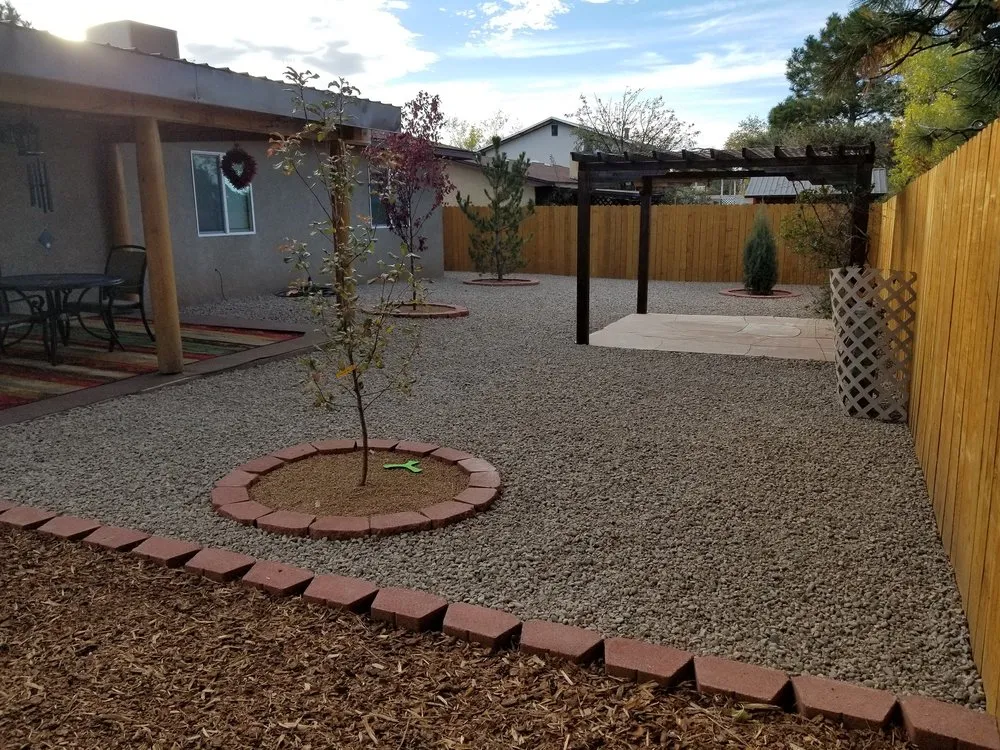 Affordable lawn care service in Santa Fe, NM by Desert Rose Landscape & Maintenance