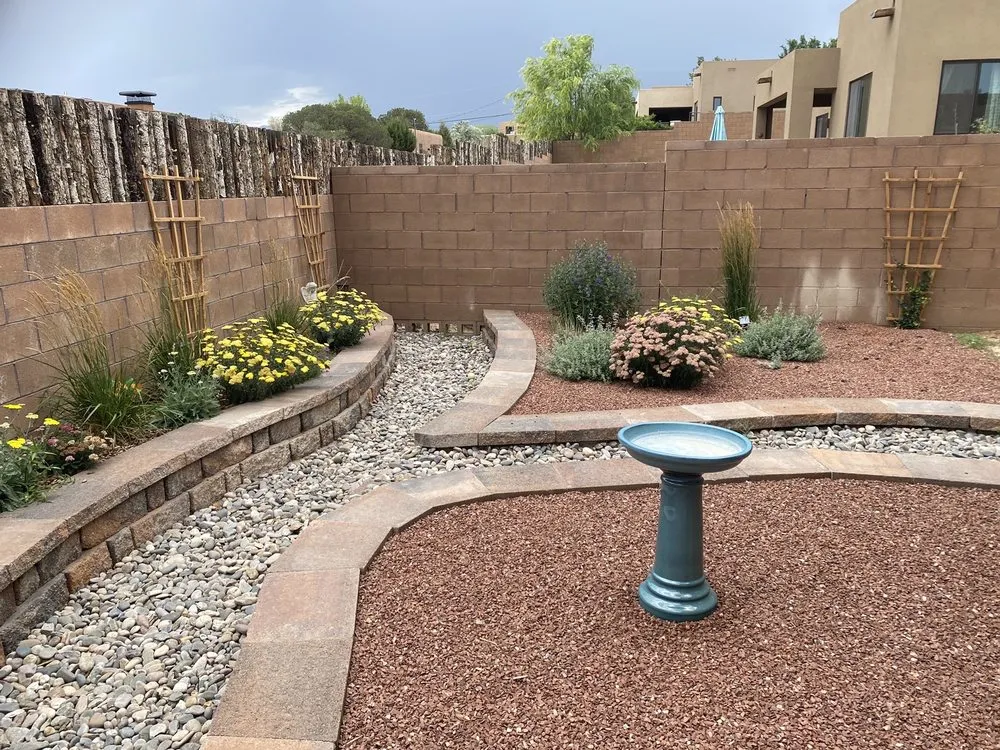 Expert lawn mowing service for outdoor upgrades across Santa Fe, NM - Desert Rose Landscape & Maintenance