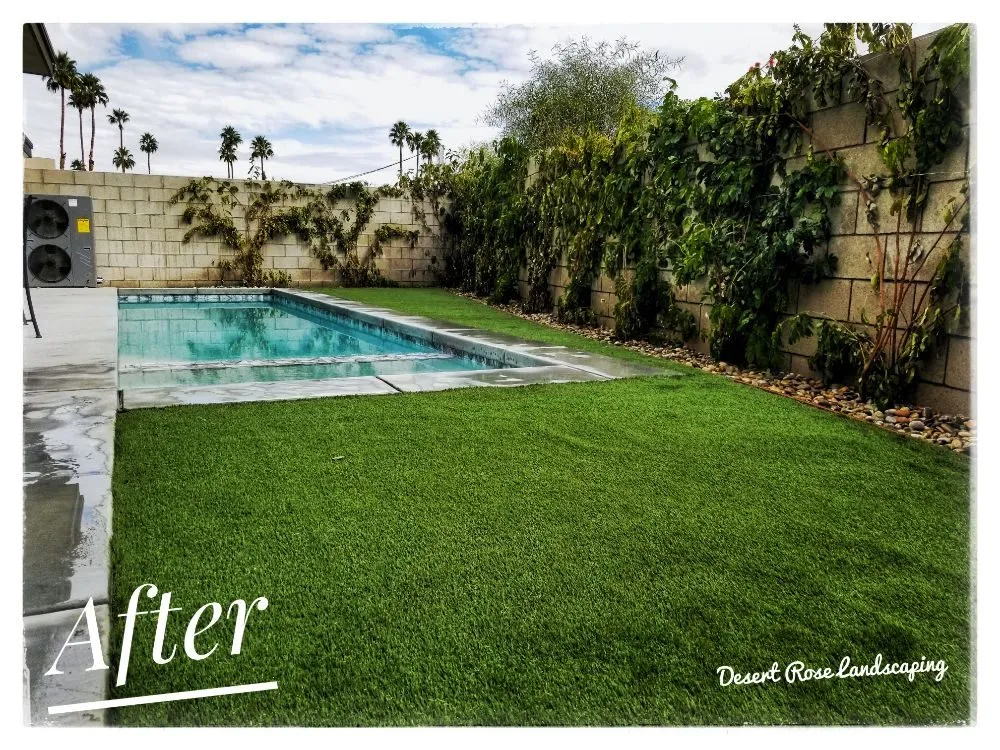 Affordable landscape design in Cathedral City, CA - Desert Rose Landscaping