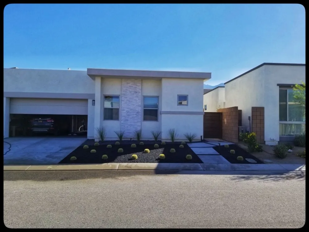 Local yard cleanup service for residential properties across Cathedral City, CA - Desert Rose Landscaping