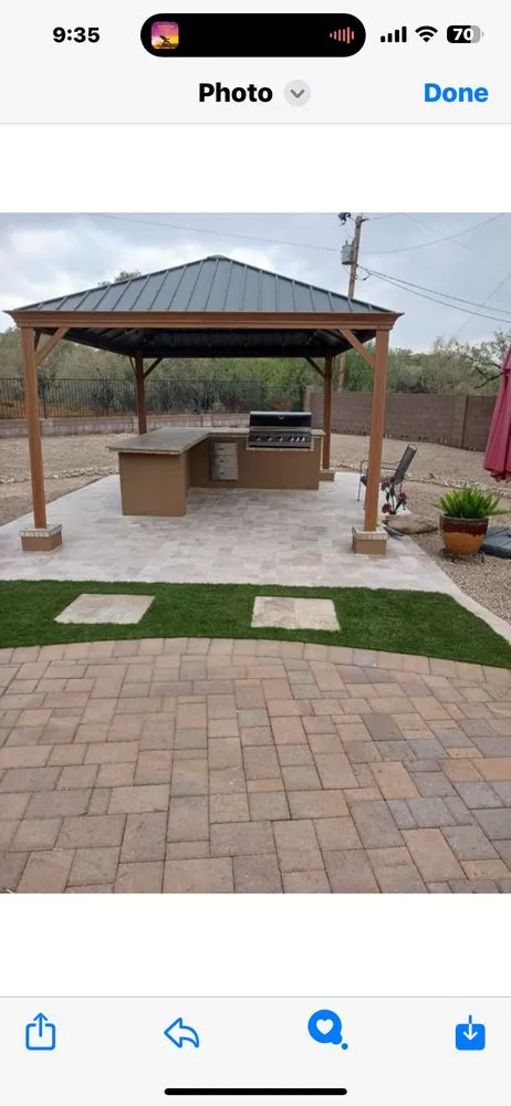 Local landscape installation for beautiful yards across Glendale, AZ - Desert Rose Landscaping