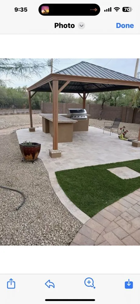 Top-rated outdoor landscaping experts serving Glendale, AZ - Desert Rose Landscaping