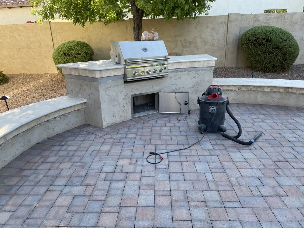 Professional lawn mowing service in Glendale, AZ by Desert Rose Landscaping