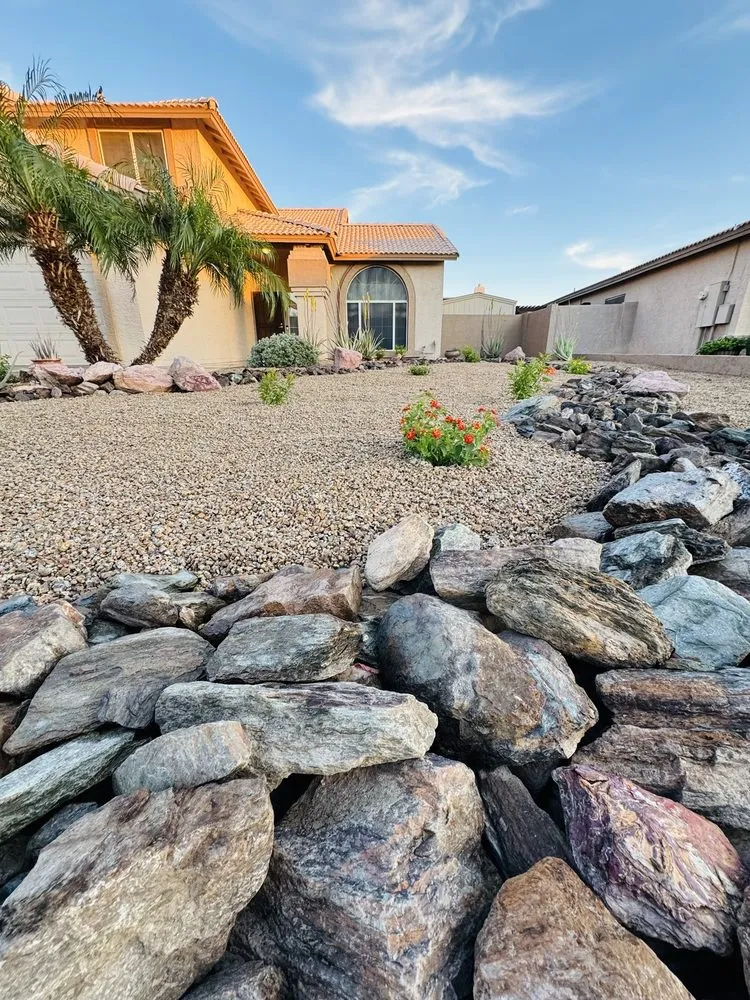 Trusted lawn care service in Glendale, AZ by Desert Rose Landscaping