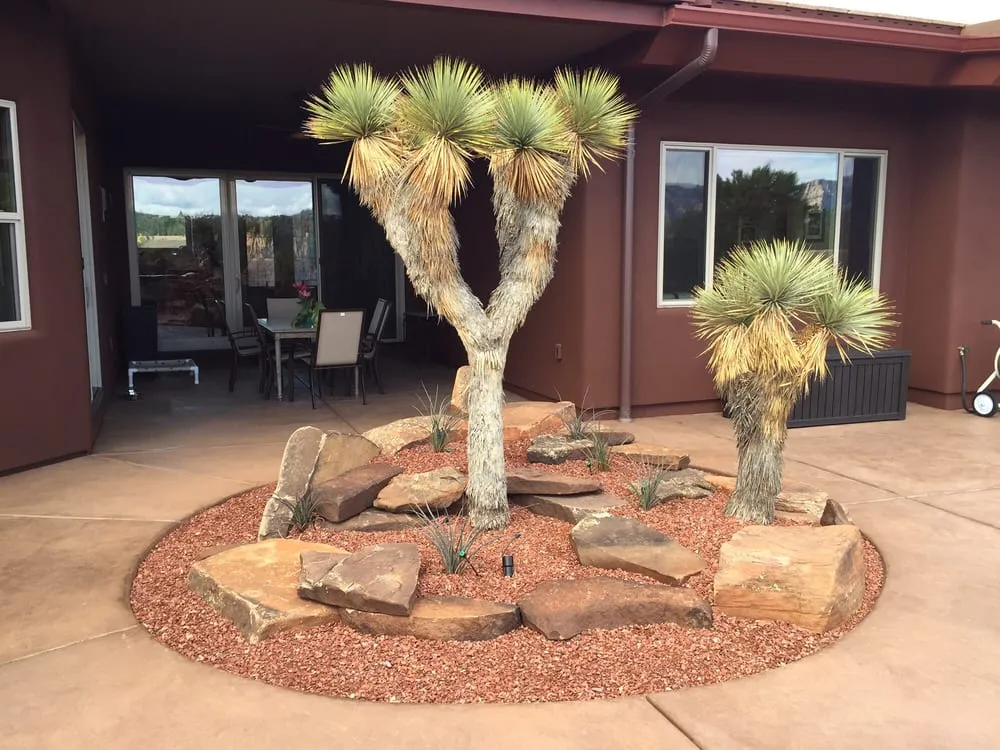 Reliable landscaping services in Sedona, AZ by Desert Scape