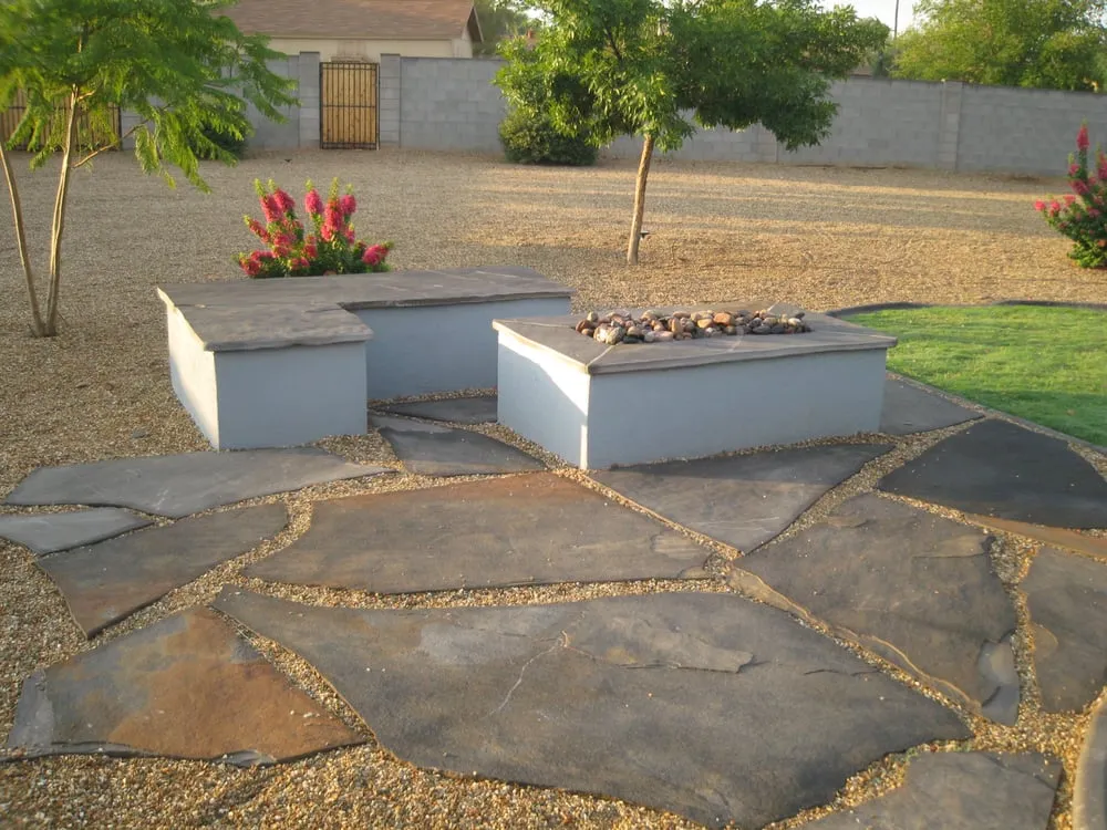 Custom outdoor landscaping in Scottsdale, AZ by Desert Showcase Landscaping