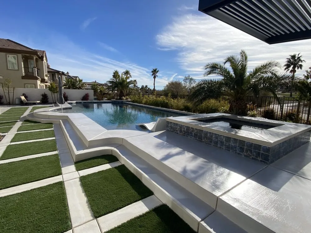 Reliable landscape installation in Las Vegas, NV by Desert Springs Pools and Spas