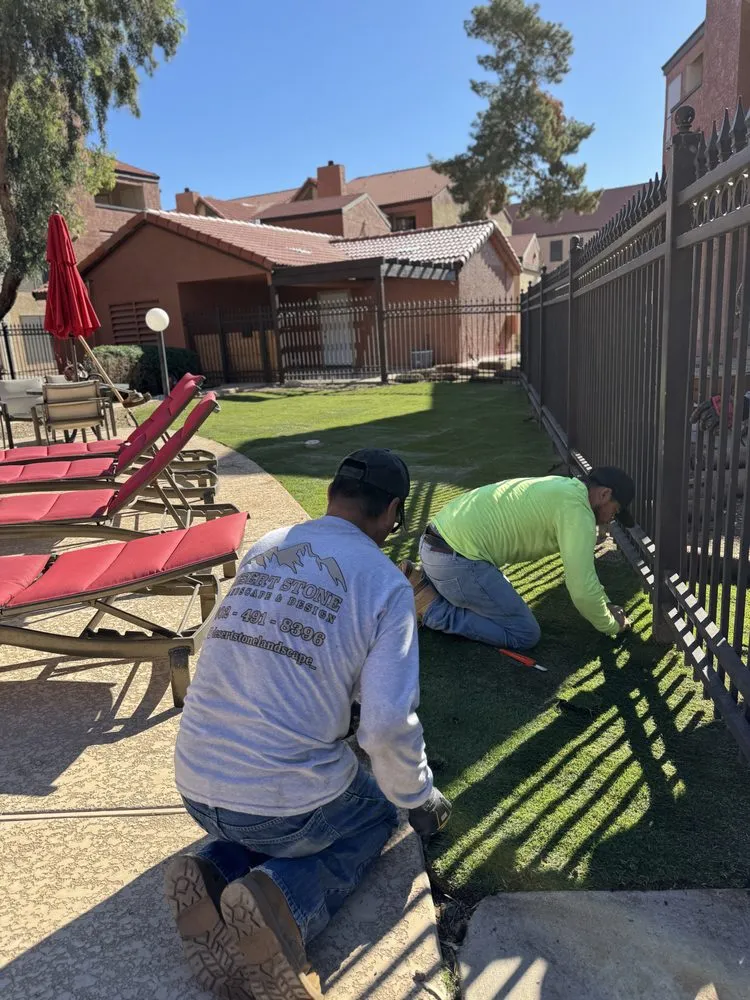 Affordable lawn care service in Avondale, AZ by Desert Stone Landscape and Design