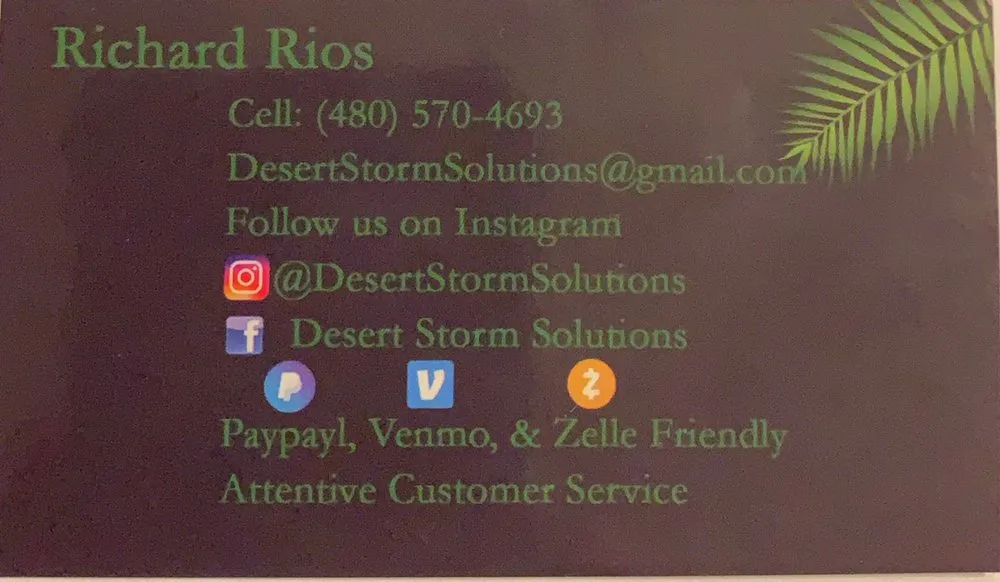 Expert landscaping services in Tempe, AZ by Desert Storm Solutions