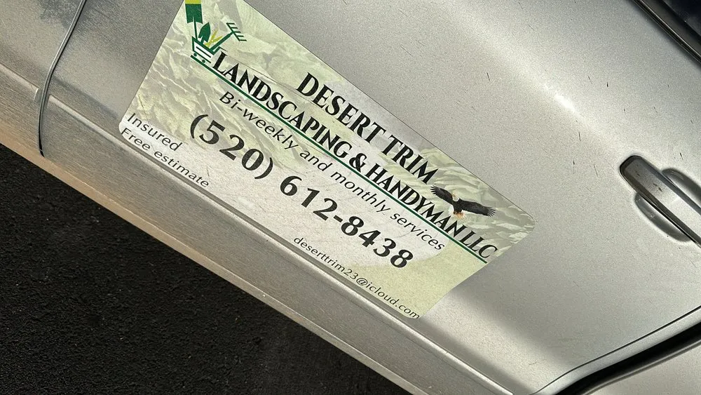 Local lawn mowing service near you in Tucson, AZ by Desert Trim landscaping Handyman