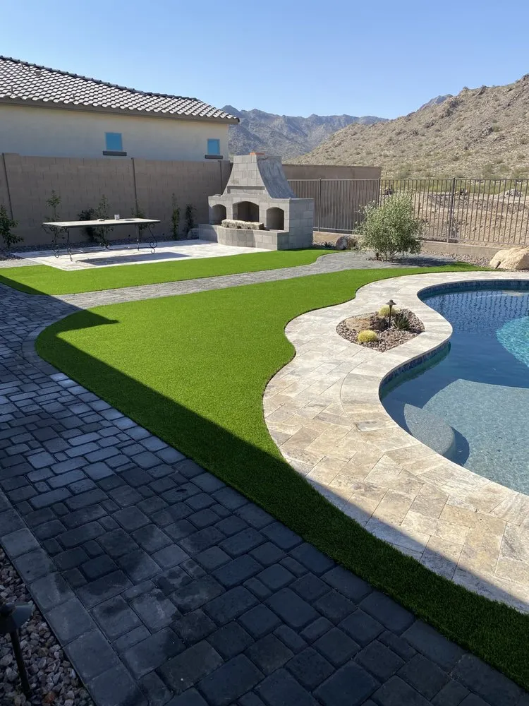 Trusted landscaping services for homes in Goodyear, AZ by Desert Turf