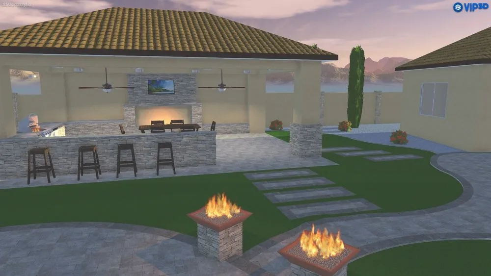 Professional residential landscaping in Goodyear, AZ - Desert Turf