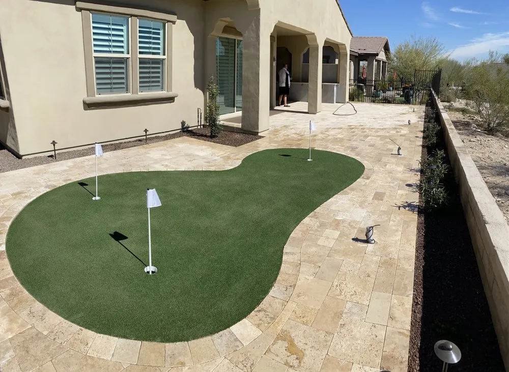 Local outdoor landscaping for residential properties in Goodyear, AZ by Desert Turf