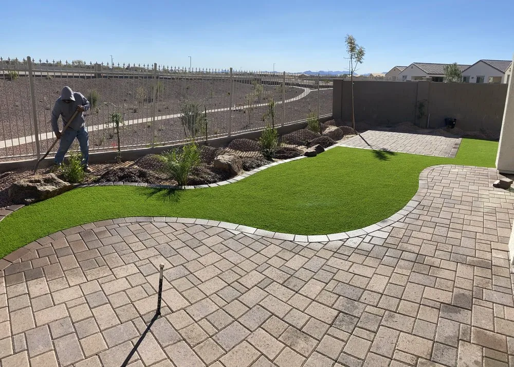 Custom garden landscaping near you across Goodyear, AZ - Desert Turf
