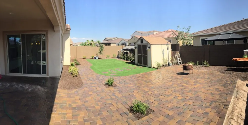 Custom lawn care service for residential properties in Goodyear, AZ by Desert Turf