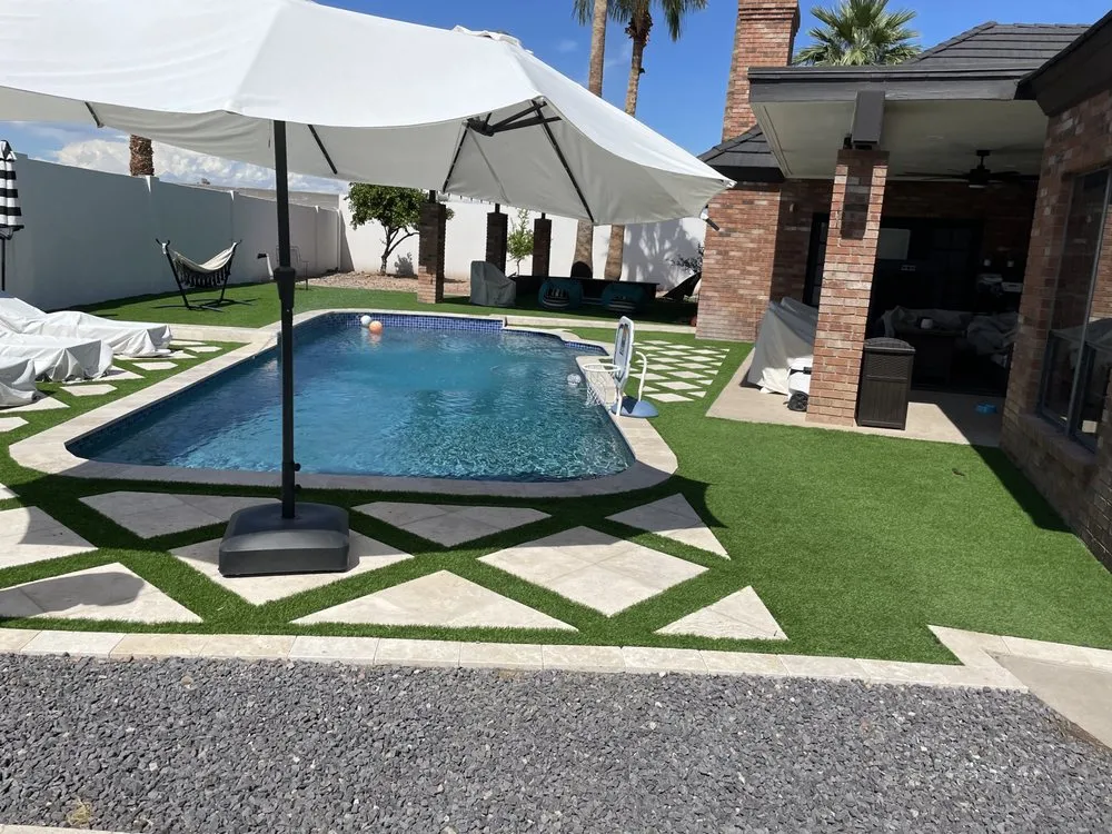 Trusted yard cleanup service for homes in Luke Air Force Base, AZ by Desert Valley Hardscapes