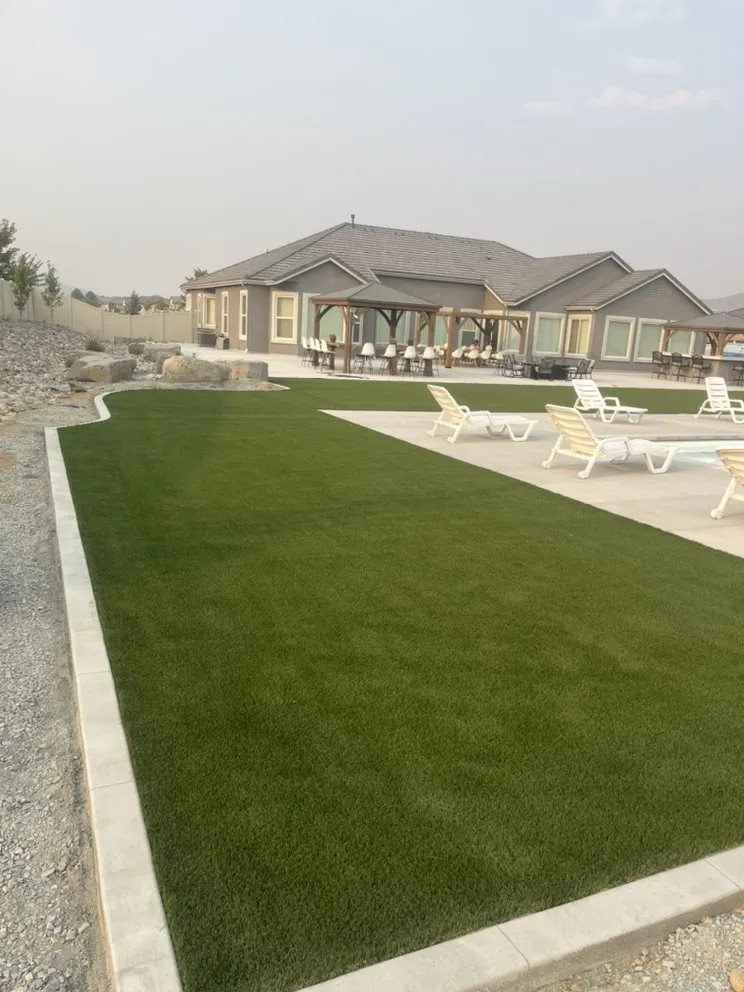 Custom landscape design in Spanish Springs, NV by Desert Valley Landscapes