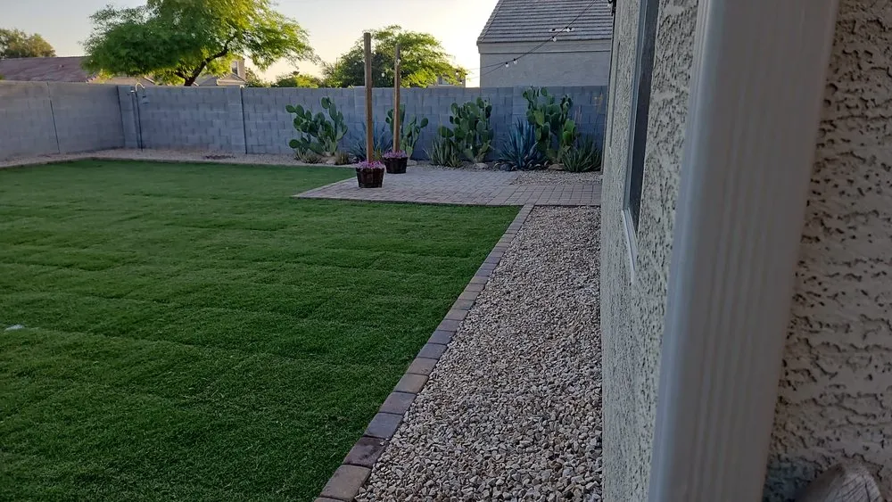 Trusted lawn mowing service for homes in Queen Creek, AZ by Desert View Landscaping