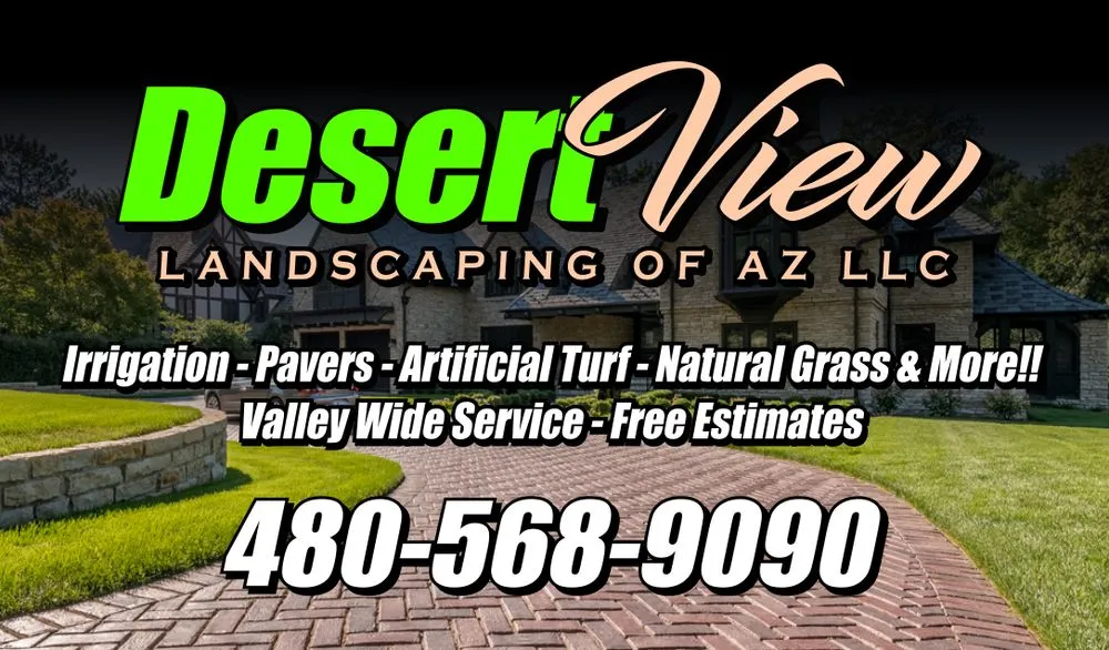 Professional landscape installation experts serving Queen Creek, AZ - Desert View Landscaping