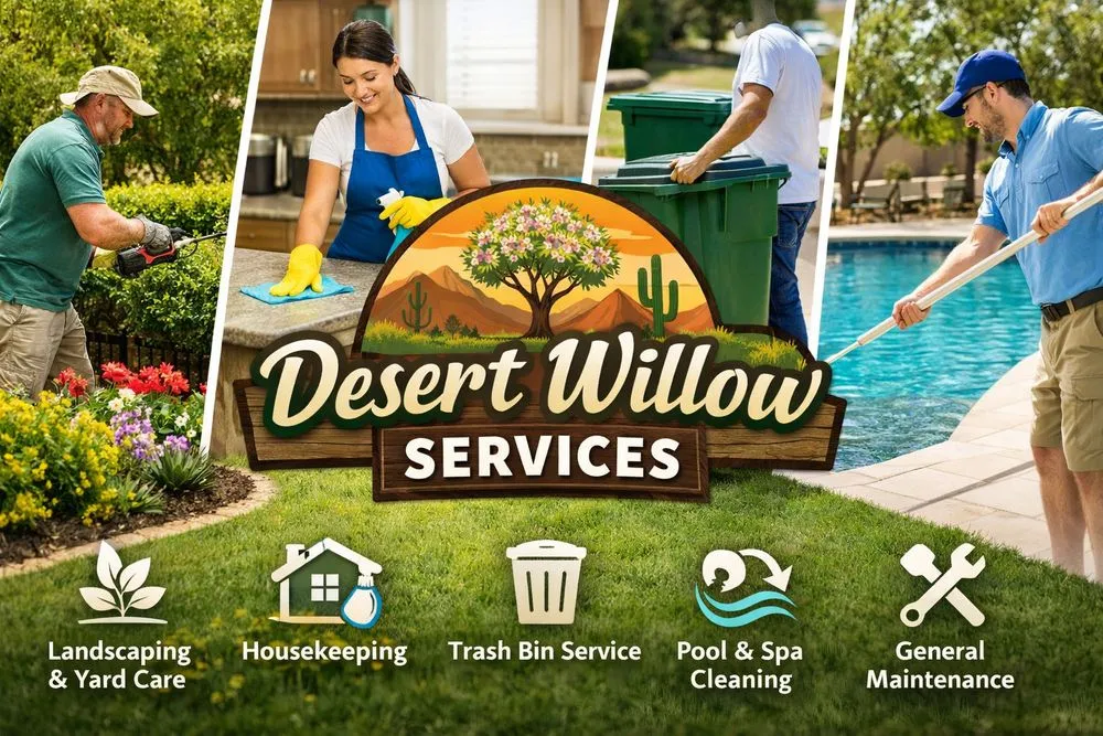 Top-rated yard cleanup service with custom design across Sahuarita, AZ - Desert Willow Services