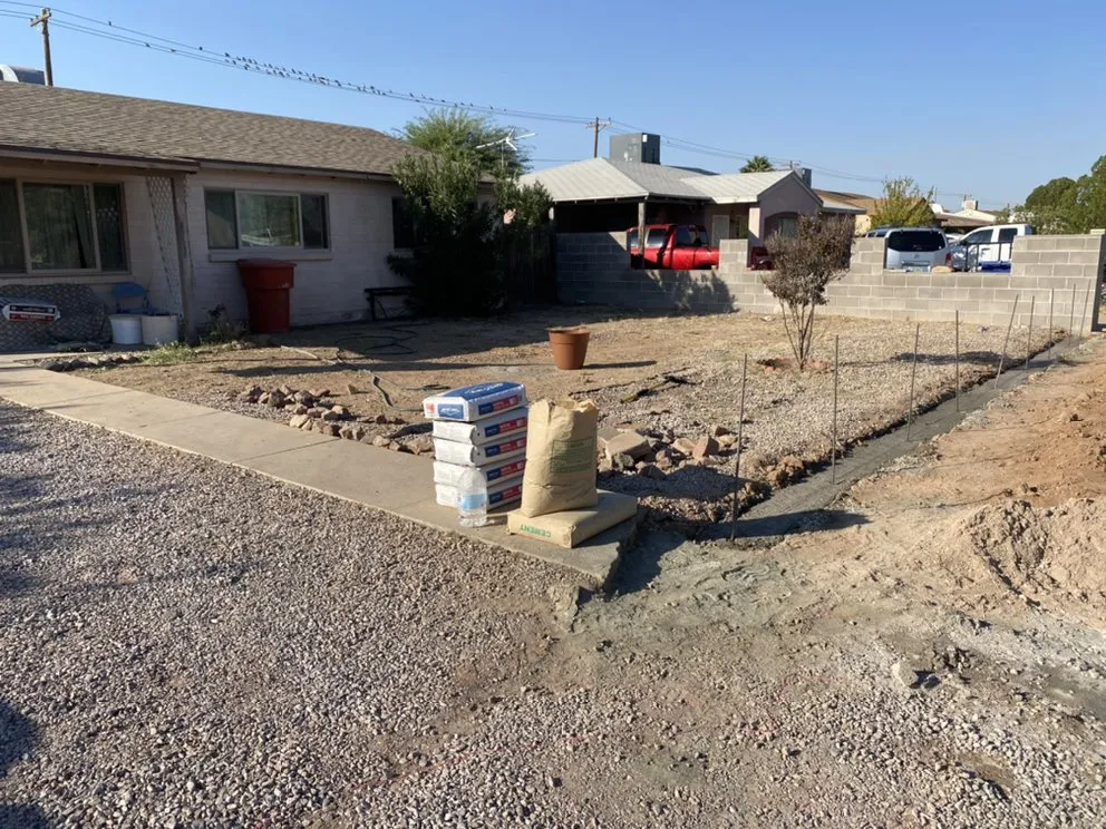 Professional yard cleanup service in Tucson, AZ by Desert Wood Landscaping