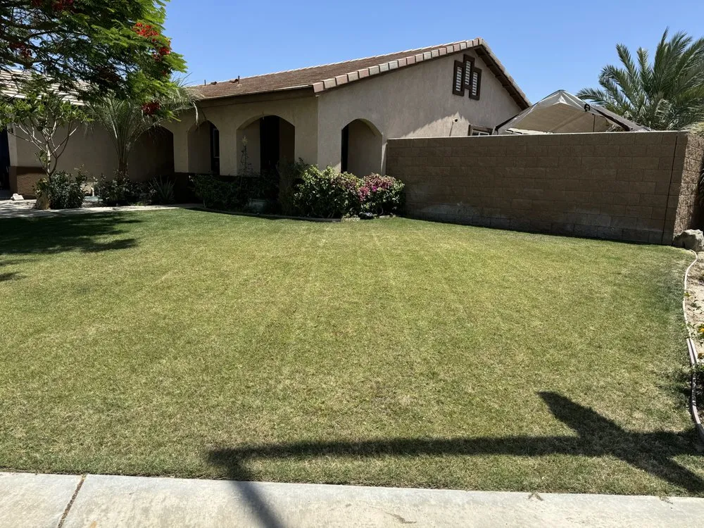 Custom lawn care service in Coachella, CA - DesertGrace Landscape