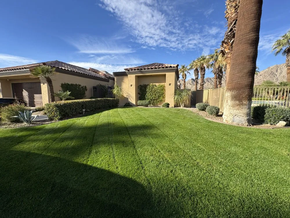 Expert lawn care service for beautiful yards in Coachella, CA by DesertGrace Landscape