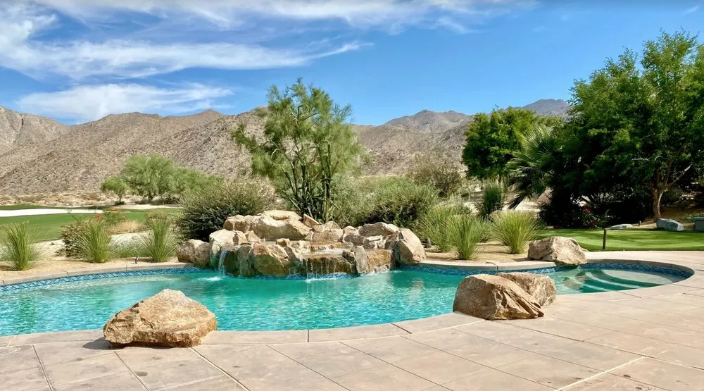 Professional garden landscaping in Palm Desert, CA by DesertScape Design