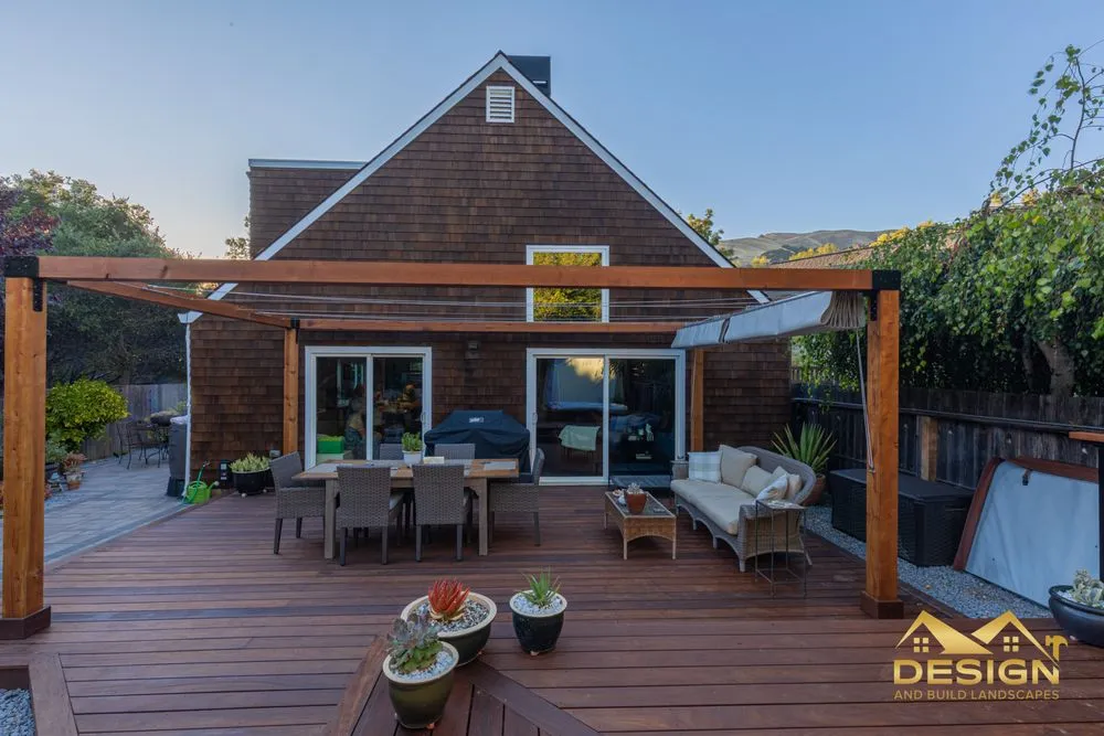 Local landscape installation in Menlo Park, CA - Design & Build Landscapes