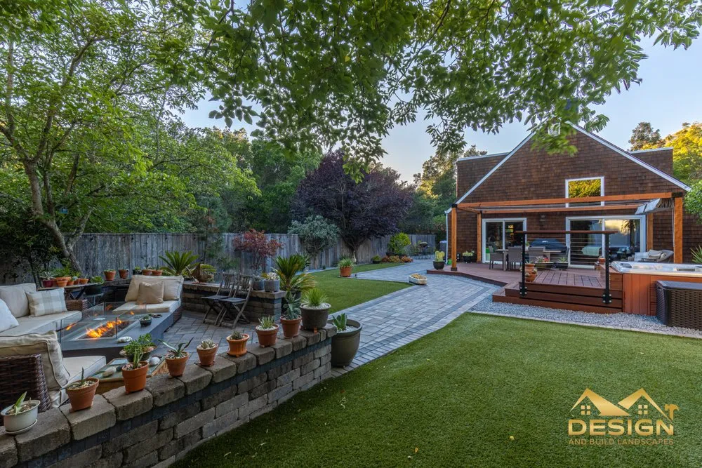 Reliable landscape installation in Menlo Park, CA - Design & Build Landscapes